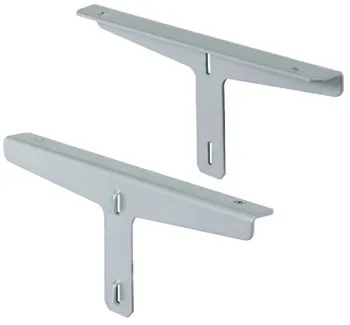 Consolă dublă, pentru coloană pentru sistem de polițe 30 x 30 mm