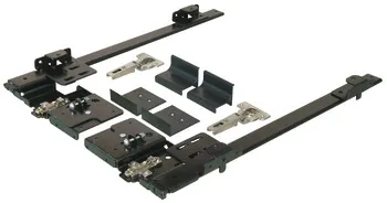 Uși glisante pivotante din lemn, Accuride 1321, set