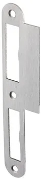 Placă de închidere cu flanșă, pentru uşi fără falț, 170 mm, curbat
