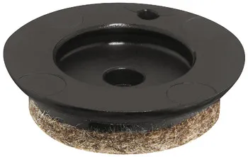 Alunecători pentru mobilă, Rotund, pentru montare prin presare, 20 mm