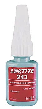 Adeziv, Loctite 243, reținere a șurubului