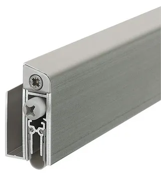 Garnitură de ușă retractabilă, Schall-Ex Duo GS, Athmer, culoarea inoxului