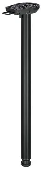 Foot Rondella fold.black 705mm