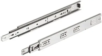 Glisiere pe bile, extragere totală, Accuride 3832, Sarcină până la 45 kg, oțel, montare laterală