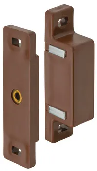 Închizător magnetic, tragere 4.0-5.0 kg, pentru montare cu şuruburi, pătrat