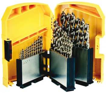 Set de burghie universale HSS-G, 29 de piese, pentru toate materialele (de exemplu lemn, metal, oțel