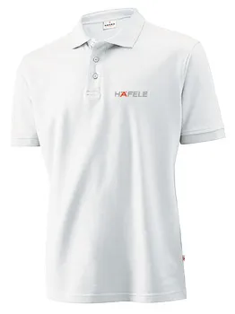 Tricou polo alb, Häfele