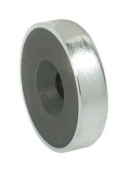 Închizător magnetic, tragere 3,6 kg, pentru montare cu şuruburi, pentru corpuri din metal