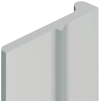 Bandă opritoare, Pentru montaj cu șuruburi, 25 x 4,8 mm