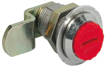 Zăvor, Symo, fixare cu piuliță, limbă de închidere îndoită