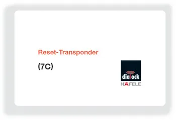 Reset key card (7C)