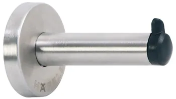 Cubicles - cuier și opritor, inox mat