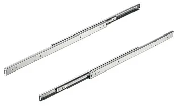 Glisiere pe bile, Extragere totală, Accuride DZ 2431, capacitate portantă până la 20 kg, oţel, monta