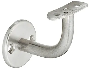 Braț balustradă, cu suport, inox