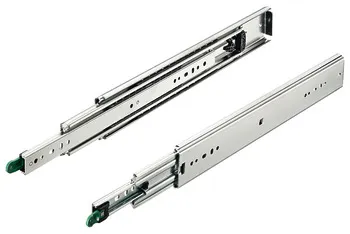 Glisiere cu bile, extragere totală,, capacitate portantă până la 310 kg, oțel