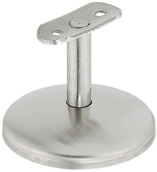 Braț balustradă, cu suport, inox