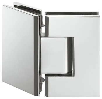 balama ușă de duș, pentru fixare sticlă-sticlă, front din sticlă 135°