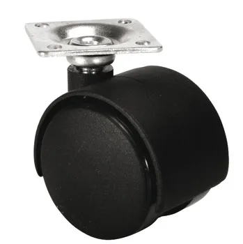 Rolă dublă, Capacitatea portantă 25 kg, oscilare liberă, cu apărătoare