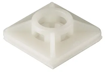 Cable tie holder pl.nat19x19mm