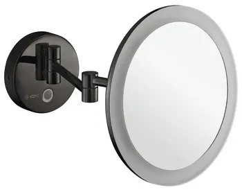 Oglindă de cosmetică, Mărire 5x, rotund
