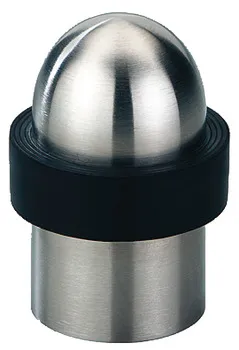 Opritor de ușă montat pe podea, inox, pentru montaj cu șuruburi, Startec