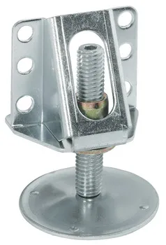 Picior cu reglaj soclu mobilier, reglaj +25 mm, capacitate portantă 200 kg, pentru montare cu şurubu