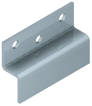 Conector pentru peretele din spate, de agățat panourile în suport