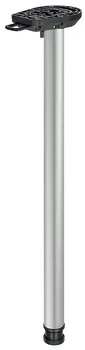 Foot Rondella white alu. fold. 705mm