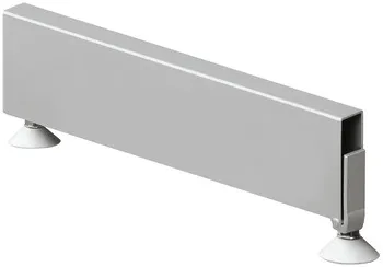Picior pentru coloană, priză, pentru coloană pentru sistem de polițe 30 x 30/60 x 30 mm