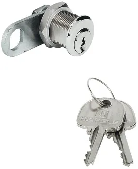 Zăvor, Cu cilindru cu pini, prindere cu piuliță, grosimea ușii ≤13 mm