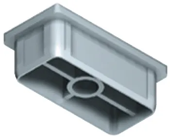 Inserție în coloană, pentru coloană pentru sistem de polițe 60 x 30 mm