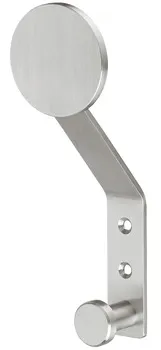 Cuier, Inox, cu 2 cârlige