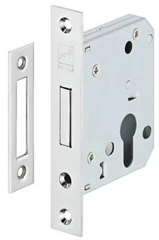 Încuietoare îngropată cu zăvor fix, pentru uşi cu balamale, Startec, cilindru încuietoare
