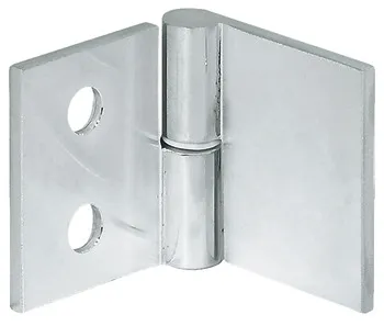 Balama pentru ușă de sticlă, Pentru construcții din sticlă/lemn, unghi de deschidere 180°