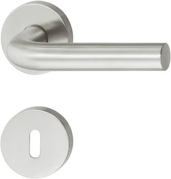 Set mânere pentru uși, inox, Startec, PDH3101, rozetă
