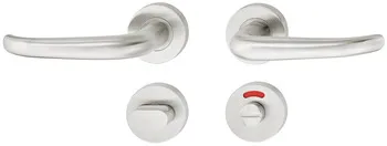 Set mânere de uşă, Inox, Startec, model LDH 2176