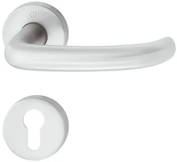 Set mânere pentru uși, Aluminiu Hoppe, San Francisco