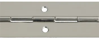 Balama pian, pentru montaj cu şuruburi, clasa de inox 1.4016