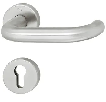 Set mânere de uşă, inox, Hoppe, Paris E138F/42/42KVS