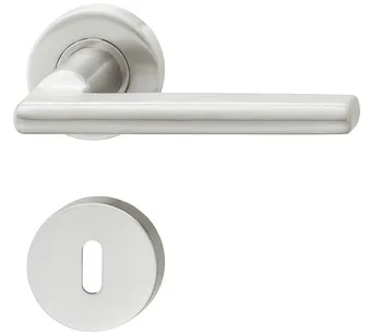 Set mânere de uşă, Inox, Startec, model LDH 2181, gradul 2