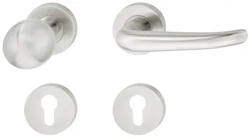 Set mânere de uşă, Inox, Startec, model LDH 2176