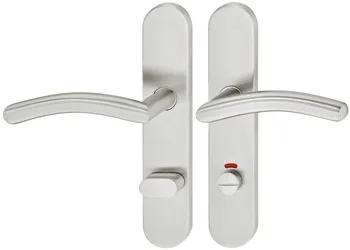 Set mânere de uşă, Inox , Startec, model LDH 2184 în șild lung
