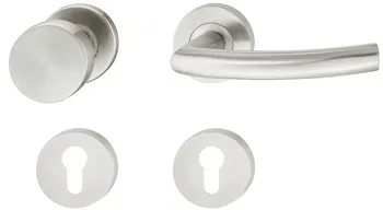 Set mânere de uşă, Inox, Startec, model LDH 2189