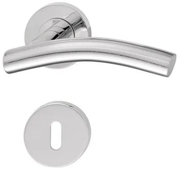 Set mânere de uşă, inox, Startec, model PDH4173, rozetă
