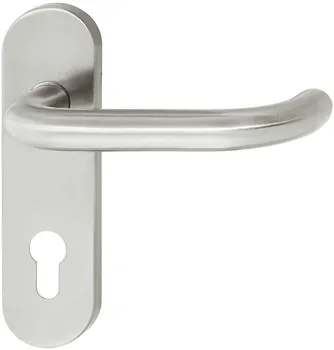 Set mânere pentru uși, inox, Startec, PDH3102, șild scurt