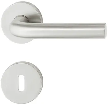Set mânere de uşă, inox, Startec, PDH4101
