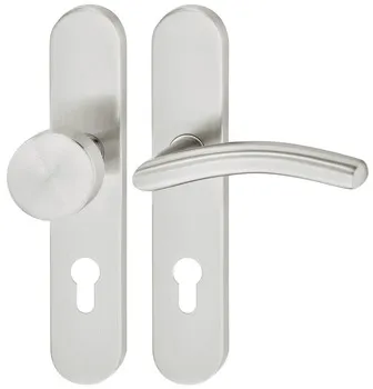 Set mânere de uşă, Inox , Startec, model LDH 2184 în șild lung