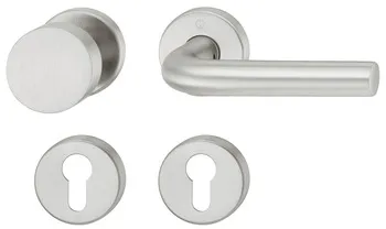 Set mânere de uşă, inox, Hoppe, Bonn E150Z/42KV/42KVS