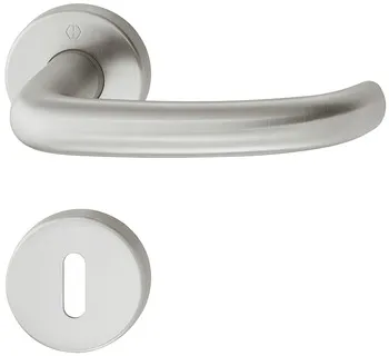 Set mânere pentru uși, Inox Hoppe, San Francisco