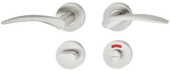 Set mânere de uşă, Inox, Startec, model LDH 2169